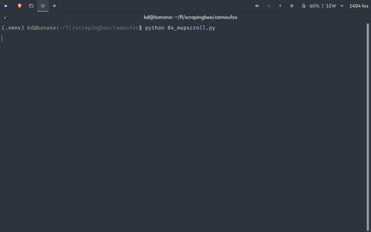 Scraping Google Maps With Scrolling