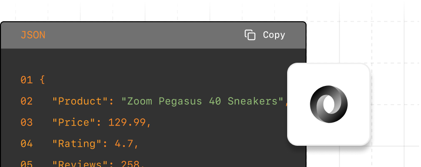 Structured JSON output